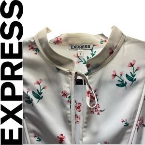 Pre-owned Express Floral Dress L